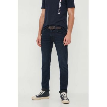 Pepe Jeans jeansi HATCH barbati, culoarea albastru marin