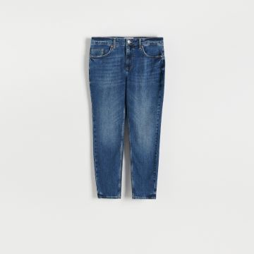 Reserved - Blugi carrot slim - Albastru