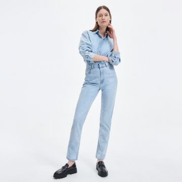 Reserved - Blugi straight clasici - Albastru Reserved - Blugi straight clasici - Albastru