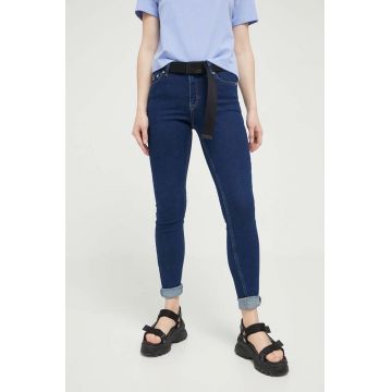 Tommy Jeans Nora femei, culoarea bleumarin DW0DW16008