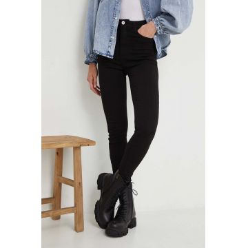 Answear Lab jeansi femei, culoarea negru