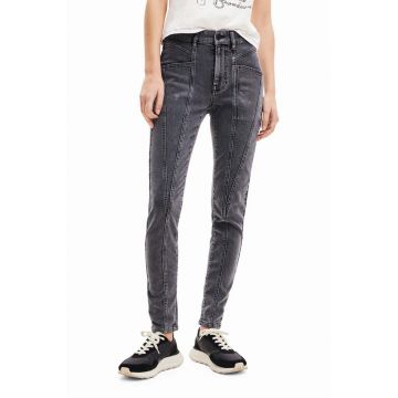 Desigual jeansi femei, culoarea negru