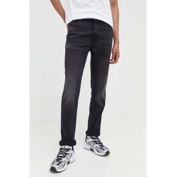 HUGO jeansi 734 barbati, culoarea gri
