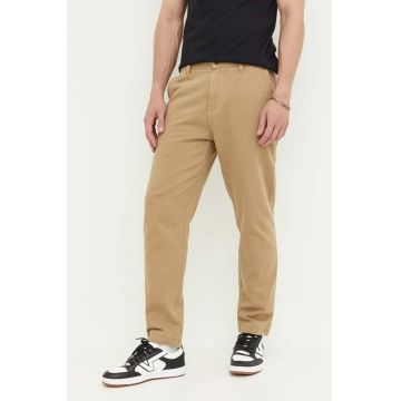 HUGO jeansi barbati, culoarea maro