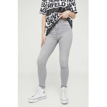 Karl Lagerfeld Jeans jeansi femei, culoarea gri