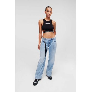 Karl Lagerfeld Jeans jeansi femei high waist