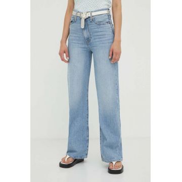 Levi's jeansi RIBCAGE WIDE LEG H223 femei