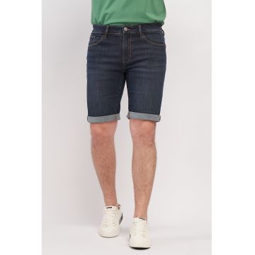 Pantaloni scurti de denim cu 5 buzunare