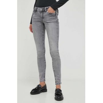 Pepe Jeans jeansi femei, culoarea gri