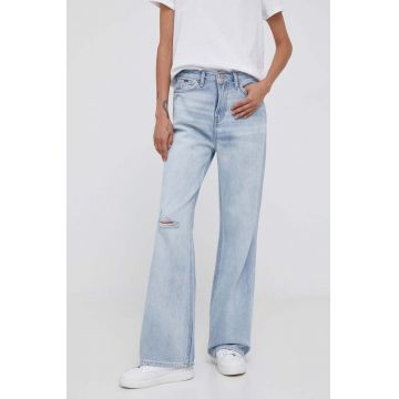 Pepe Jeans jeansi Harper Vintage femei high waist