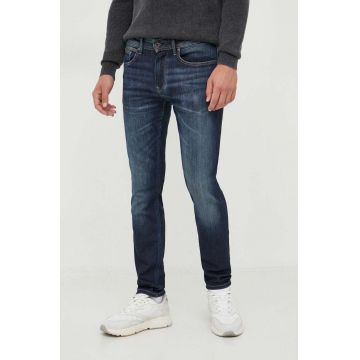 Pepe Jeans jeansi HATCH barbati, culoarea albastru marin