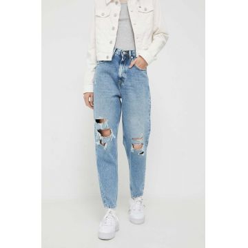 Tommy Jeans jeansi Mom Jean femei high waist