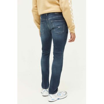 Tommy Jeans jeansi Scanton barbati, culoarea albastru marin