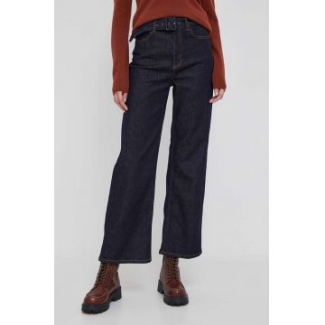 United Colors of Benetton jeansi femei, culoarea albastru marin