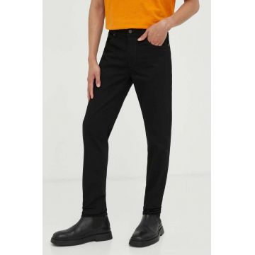 Won Hundred jeansi Dean A Stay Black barbati, culoarea negru