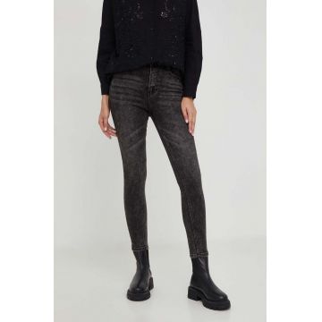 Answear Lab jeansi PUSH UP femei, culoarea gri