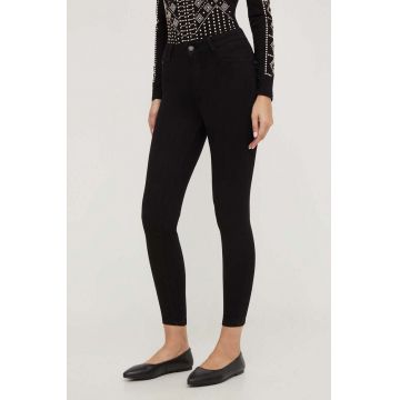 Answear Lab jeansi Push up femei, culoarea negru