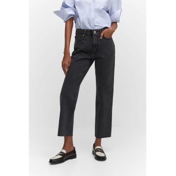 Blugi crop drepti Blanca
