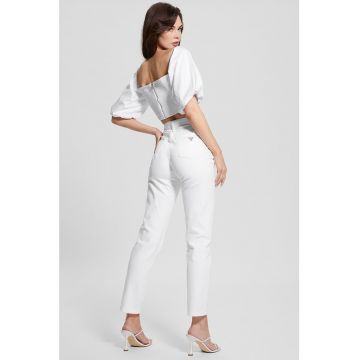 Blugi crop mom fit
