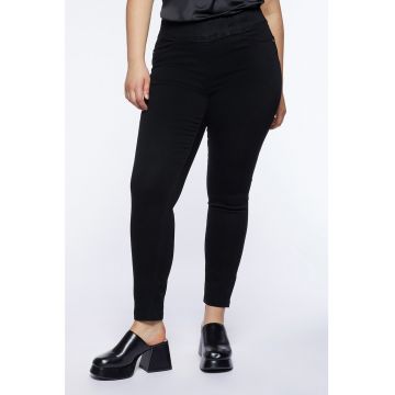 Blugi skinny cu talie elastica