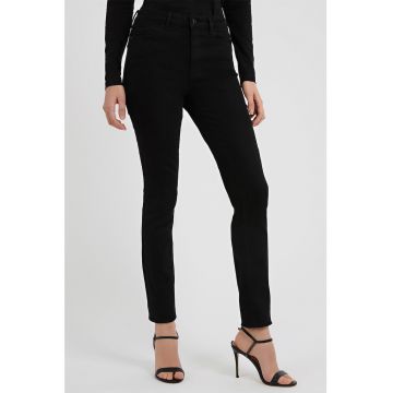 Blugi skinny cu talie inalta