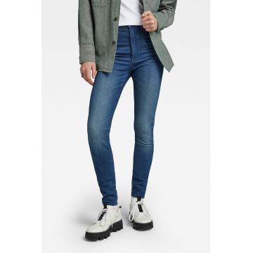 Blugi skinny cu talie inalta Kafey