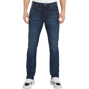 Blugi slim fit cu 5 buzunare