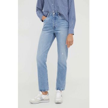 Levi's jeansi 501 femei high waist