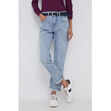 Sisley jeansi femei medium waist