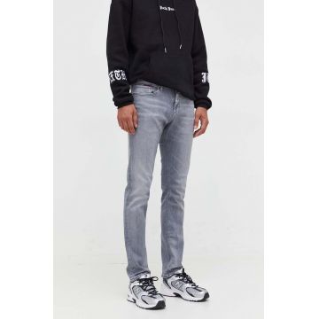 Tommy Jeans jeansi Scanton barbati, culoarea gri