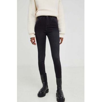 Answear Lab jeansi femei, culoarea gri