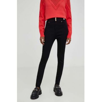Answear Lab jeansi femei, culoarea negru
