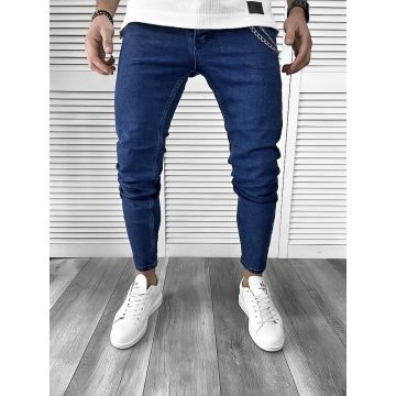 Blugi barbati conici albastri 1650 G1-5