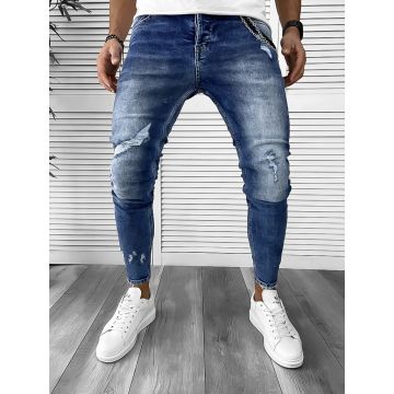 Blugi barbati conici albastri 371 H1-1.2
