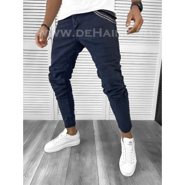 Blugi barbati conici bleumarin B6450 B14-6