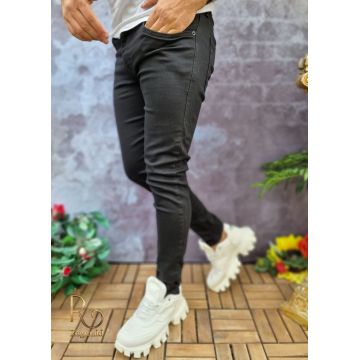 Blugi de bărbați, skinny fit, elastici si conici - BG860