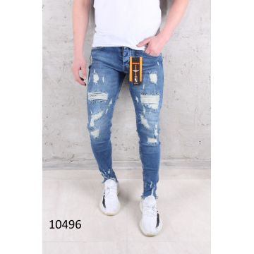 Blugi de bărbați, Slim Fit, Elastici si conici - BG885