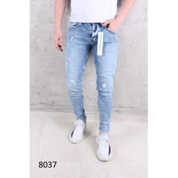 Blugi de bărbați, Slim Fit, Elastici si conici - BG886