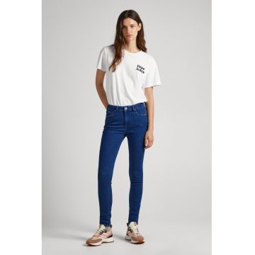 Blugi skinny cu talie inalta Regent