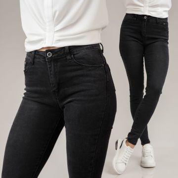 Blugi Skinny Dama Noelle Negri #A183