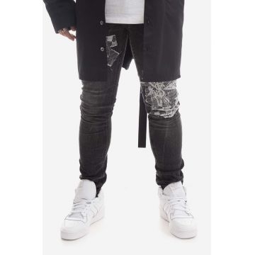 KSUBI jeanși Chitch Streets barbati MPS23DJ001-BLACK