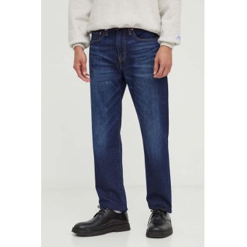 Levi's 502 TAPER culoarea albastru marin