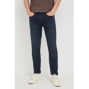 Levi's jeansi 512 SLIM TAPER barbati, culoarea albastru marin