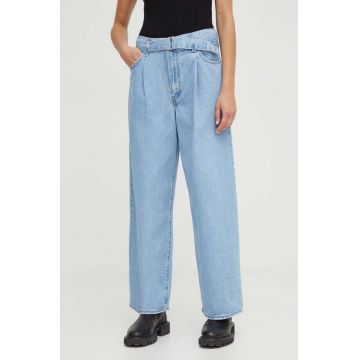 Levi's jeansi BELTED BAGGY femei high waist