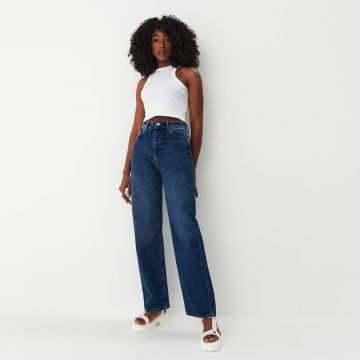 Mohito - Blugi wide leg - Albastru