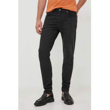Pepe Jeans jeansi Crane barbati, culoarea negru