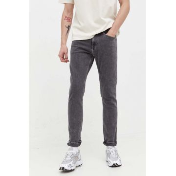 Tommy Jeans jeansi barbati, culoarea gri
