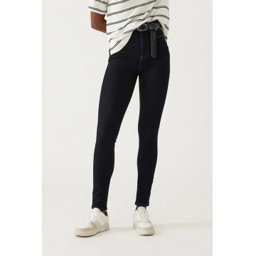 Blugi skinny cu talie inalta