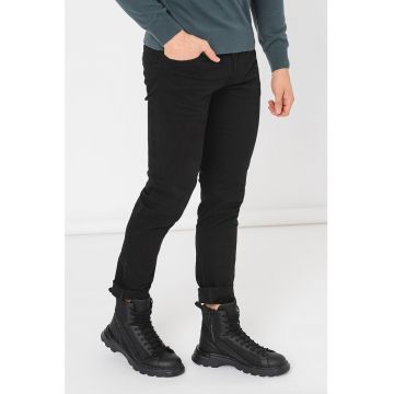 Blugi skinny cu talie medie