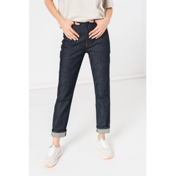Blugi slim fit cu talie inalta D-Arcy
